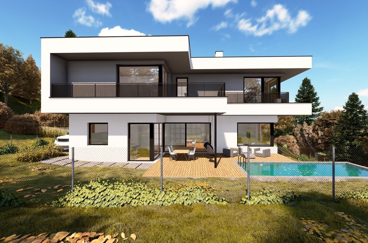 Moderne Villa mit Pool und großzügiger Terrasse